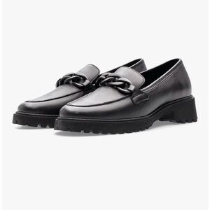 Ara High Soft Black Loafers